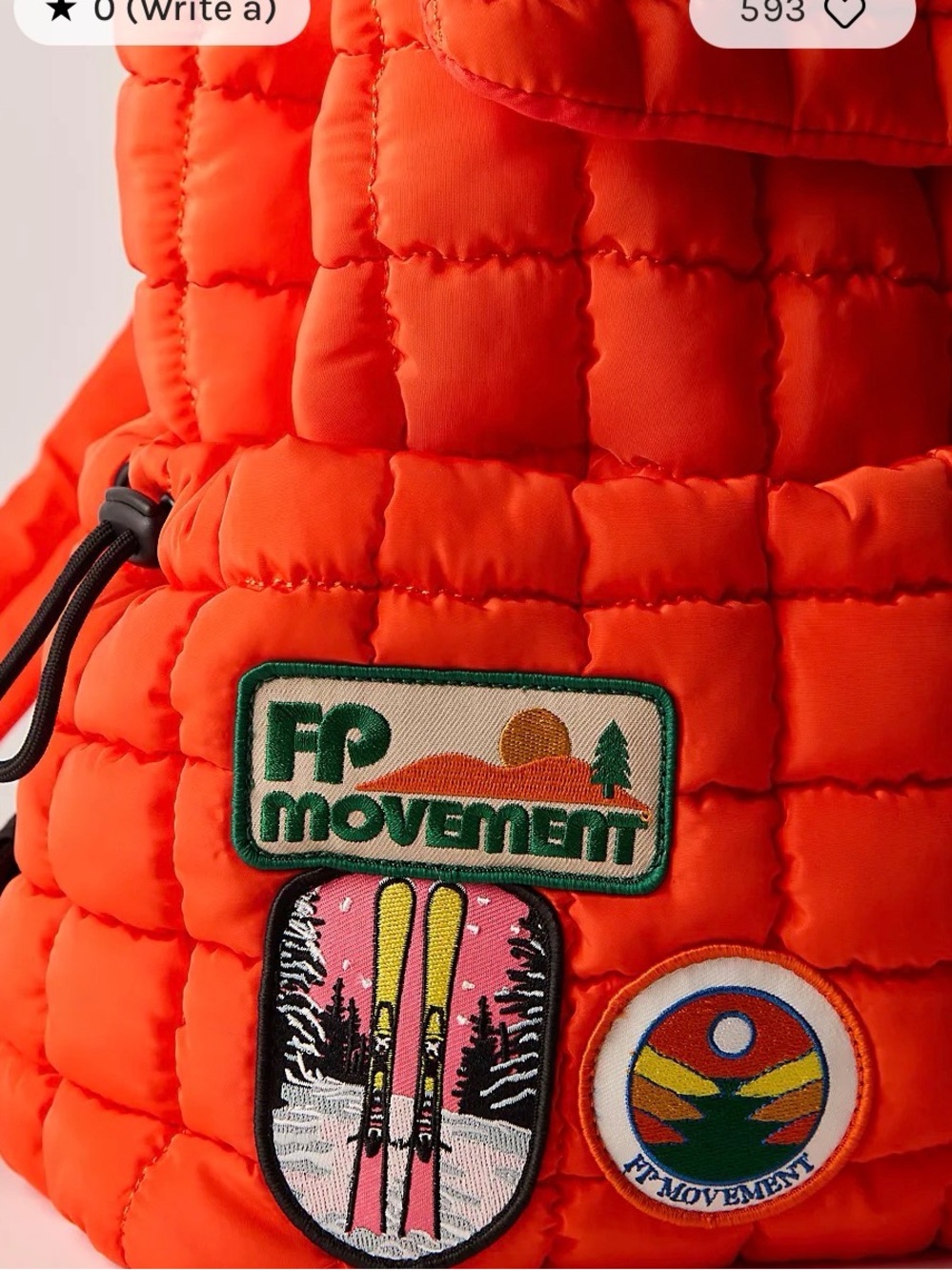 FP Movement Quilted Patch Hiker Backpack - Picture 3 of 6